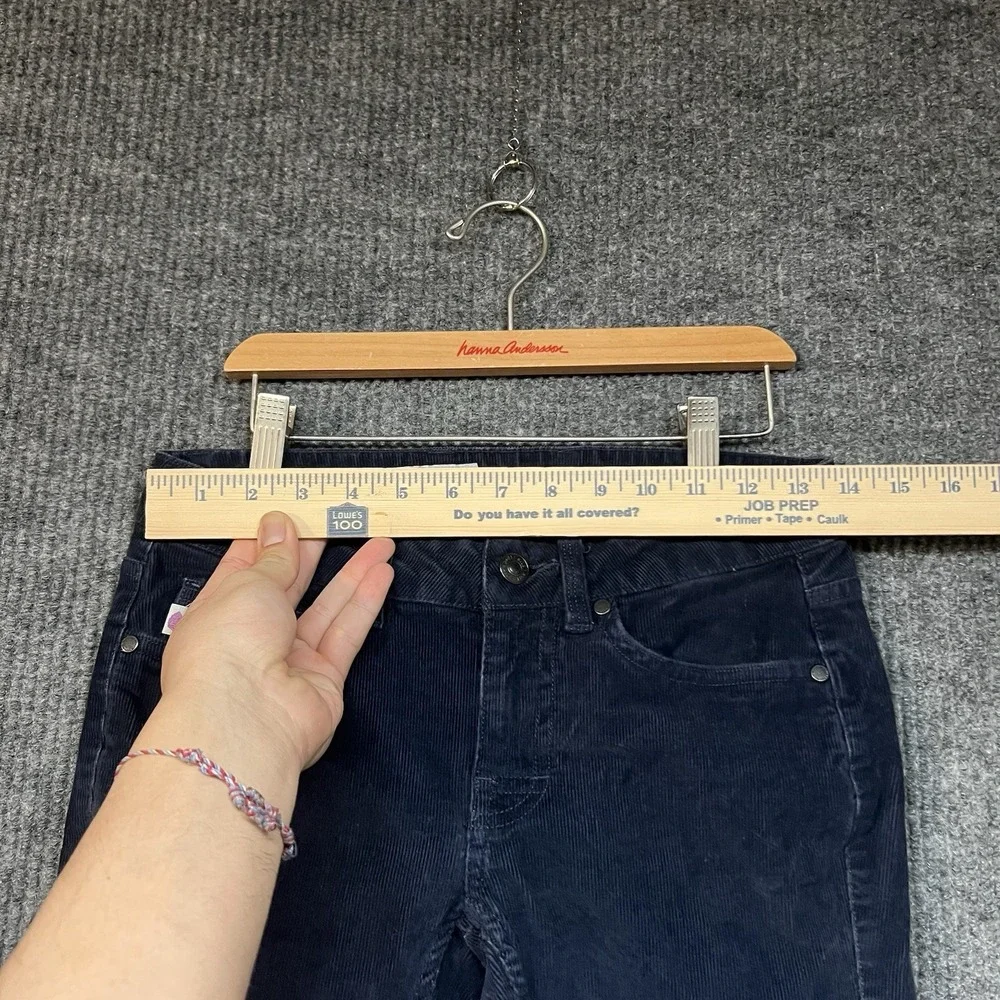 Stio Women's Rivet Cord Skinny Corduroy Pants Size 2S Mountain Shadow Colorway‎